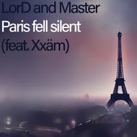 Eiffel Tower in thick fog.